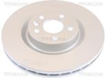 2X Disco Freno Anteriore Triscan 8120 101127C