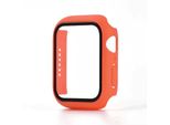 Smartphonica Custodia Con Protezione Dello Schermo In Vetro Per Apple Watch 40 Mm - Arancione