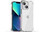 Custodia Per Iphone 13 Trasparente - Custodia In Silicone Tpu Antiurto Con Paracolpi - Smartphonica