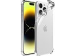 Custodia Per Iphone 14 Pro Trasparente - Custodia In Silicone Tpu Antiurto Con Paracolpi - Smartphonica
