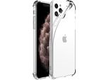 Custodia Per Iphone 11 Pro Trasparente - Custodia In Silicone Tpu Antiurto Con Paracolpi - Smartphonica