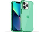 Smartphonica Custodia In Silicone Antiurto Trasparente Per Iphone 11 Pro Max Con Paraurti - Verde