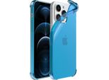 Smartphonica Iphone 12/12 Pro Custodia Trasparente In Silicone Antiurto Con Paraurti - Blu
