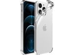 Custodia Per Iphone 12/12 Pro Trasparente - Custodia In Silicone Tpu Antiurto Con Paracolpi - Smartphonica