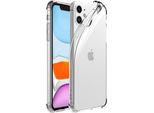 Custodia Per Iphone 11 Trasparente - Custodia In Silicone Tpu Antiurto Con Paracolpi - Smartphonica