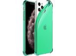 Smartphonica Custodia In Silicone Antiurto Trasparente Per Iphone 11 Pro Con Paraurti - Verde