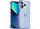 Smartphonica Custodia In Silicone Antiurto Trasparente Per Iphone 11 Pro Max Con Paraurti - Blu