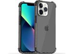Smartphonica Custodia In Silicone Antiurto Trasparente Per Iphone 11 Pro Max Con Paraurti - Nero