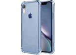 Smartphonica Iphone Xr Custodia In Silicone Antiurto Trasparente Con Paraurti - Blu