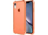 Smartphonica Iphone Xr Custodia In Silicone Antiurto Trasparente Con Paraurti - Arancione