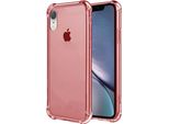 Smartphonica Iphone Xr Custodia In Silicone Trasparente Antiurto Con Paraurti - Rosso