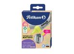 Pelikan 300009883 Evidenziatore Pelikan 490 Eco, Confezione Da 4 Colori Neon