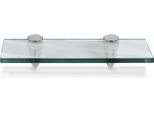 Mensola In Vetro 30X10X0,8 Cm Con Supporto Mensola In Vetro Mensola Da Parete Mensola Da Bagno Mensola Da Appendere Vetro Trasparente