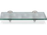 Mensola In Vetro 20X10X0,8 Cm Con Supporto Mensola In Vetro Mensola Da Parete Mensola Da Bagno Mensola Da Appendere Vetro Smerigliato