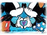Egan Disney Love Sweet Love Set Di 2 Tovagliette Blu 45X30 Cm