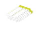 Lista Della Spesa Pricaro "Typo"", Lime, A5, 3 Pezzi"