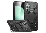 Per Samsung Galaxy A15 Magsafe Shock Magnet Ring Protettivo Cover Custodia Per Telefoni Cellulari Nero