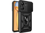 Custodia Techsuit Camshield Back Cover Per Xiaomi Redmi 13C 4G/Xiaomi Poco C65 - Nero