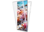 Nalia Clear Custodia Protettiva A 360 Gradi Per Samsung Galaxy S24 Ultra Cover, Protezione Trasparente A Tutto Tondo, Trasparente Antigiallo