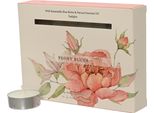 Candele Profumate Tea Light Cera 38Mm Peonia 12 Pezzi