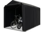 Costway Copertura Per Biciclette 160X218X164Cm, Garage Per Biciclette Con Porta A Zip Avvolgibile, Portatile, Per Biciclette