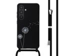 Custodia Samsung Galaxy S24 - Silicone - Imoshion Custodia Morbida/Manicotto Con Cinturino/Copertura Posteriore - Nero