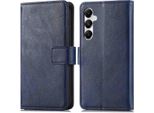 Custodia Per Cellulare Imoshion Per Samsung Galaxy A15 (5G)/Samsung Galaxy A15 (4G) - Flip Cover Libreria Flip - Blu Scuro