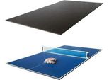 Pegasi Tischtennistisch 3-in-1 - Tischtennis - Pool - Billard - Essen - Tischtennisplatte - Tischtennisplatte Indoor - Geeignet für 7ft Pooltische - Inkl. Netz, Tischtennisschläger, Tischtennisbälle