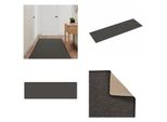 Vidaxl Tappeto A Correre Sisal Look Antracite 80X250 Cm - Tappeto A Correre - Tappeto - Tappeto Per Pavimento - Tappeto A Correre