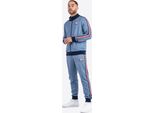 Tuta Uomo Slim Fit Gairsay Blue Denim S Lonsdale