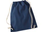 Westford Mill - Borsa Da Ginnastica, Cotone PC5783 (Taglia Unica) (Blu Scuro)