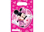 Disney - Sacchetti Per Feste "Minnie Mouse"" Confezione Da 6 SG29564 (Taglia Unica) (Rosa/Bianco)"