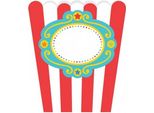 Amscan - Sacchetti Party Circus 8-Pack SG29888 (Taglia Unica) (Bianco/Rosso/Blu)