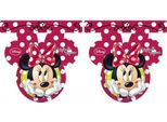 Disney - Moderno - Bandiere - Plastica SG29745 (Taglia Unica) (Rosa/Bianco)