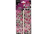 Amscan - Pirata - Set Di Adesivi SG28675 (Taglia Unica) (Rosa/Bianco)