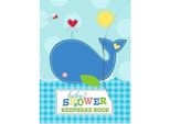 Amscan - Narvalo - Libro Dei Ricordi "Ahoy"", Baby Shower SG30364 (Taglia Unica) (Blu/Verde/Giallo)"