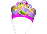 Campanellino - Corona "Estate Magica"", Confezione Da 6 Pezzi - Plastica, Cartone SG32088 (Taglia Unica) (Rosa/Viola)"