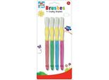 Anker - Spazzole "Kids Create"" Confezione Da 4 Pezzi SG31772 (Taglia Unica) (Colorato)"