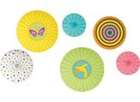 Fisher Price - Ventaglio Decorativo, Confezione Da 6 Pezzi SG30719 (Taglia Unica) (Colorato)