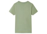 Vidaxl Camicia A Maniche Corte Per Bambini Kaki Chiaro 116