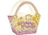 Unique Party - Borsa Per Feste "Pretty Princess"" Confezione Da 4 Pezzi SG31721 (Taglia Unica) (Colorato)"