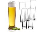 Set Di 6 Bicchieri Da Birra Di Frumento - 0,3 Litri / 300Ml - Bicchiere Da Birra (Set Di 6 / Piccolo)