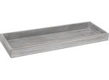 Vassoio "Vassoio Di Legno"" Quadrato - Circa 40 X 14 X 3,2 Cm - Vassoio Decorativo (Quadrato)"