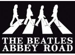 The Beatles - Cartolina, Abbey Road Crossing RO9848 (Taglia Unica) (Nero/Bianco)