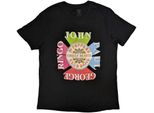 The Beatles - Maglietta "Sgt Pepper Drum"" Per Uomo/Donna Unisex RO9939 (S) (Nero)"