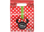 Disney - Sacchetti Per Feste Moderne "Minnie Mouse"" Confezione Da 6 SG29738 (Taglia Unica) (Rosso/Bianco)"
