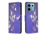 Per Xiaomi Redmi Note 13 Pro / Poco X6 Custodia Per Cellulare In Pelle Finta Motivo 1 Custodia Protezione