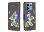 Per Xiaomi Redmi Note 13 Pro / Poco X6 Custodia Per Cellulare In Pelle Finta Motivo 5 Custodia Protezione