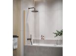 Vasca Torino 5Mm Con Nano Rivestimento - Oro - 60 X 140Cm Schermo Doccia Cabina Doccia Attacco Vasca