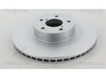 2X Disco Freno Triscan Coated Anteriore 8120 68110C